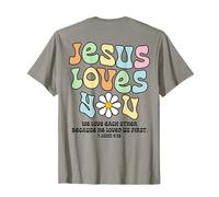 Jesus Loves You We Love Each Other (à l'arrière) T-Shirt