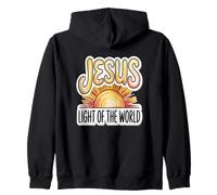 Jésus Lumière du Monde Sweat à Capuche