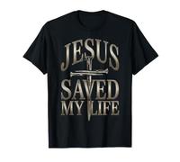 Jésus m'a sauvé la Vie T-Shirt