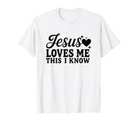 Jésus m'aime, Je Le connais Christian T-Shirt