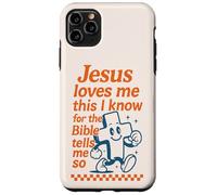 Jésus m'aime La Bible me Dit si Christian Retro Coque pour iPhone 11 Pro Max
