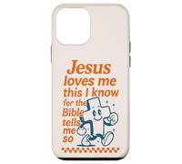 Jésus m'aime La Bible me Dit si Christian Retro Coque pour iPhone 12 Mini