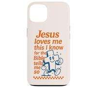 Jésus m'aime La Bible me Dit si Christian Retro Coque pour iPhone 13