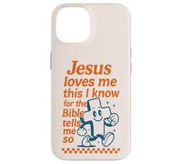 Jésus m'aime La Bible me Dit si Christian Retro Coque pour iPhone 14