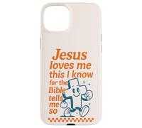 Jésus m'aime La Bible me Dit si Christian Retro Coque pour iPhone 15 Plus