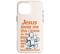 Jésus m'aime La Bible me Dit si Christian Retro Coque pour iPhone 16 Pro Max