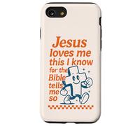 Jésus m'aime La Bible me Dit si Christian Retro Coque pour iPhone SE (2020) / 7/8