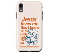 Jésus m'aime La Bible me Dit si Christian Retro Coque pour iPhone XR