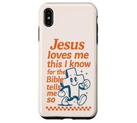 Jésus m'aime La Bible me Dit si Christian Retro Coque pour iPhone XS Max