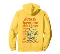Jésus m'aime La Bible me Dit si Christian Retro Sweat à Capuche