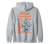 Jésus m'aime La Bible me Dit si Christian Retro Sweat à Capuche