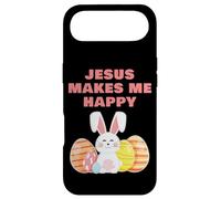 Jesus Makes Me Happy - Girls & Women Easter Christian Faith Coque pour iPhone Air