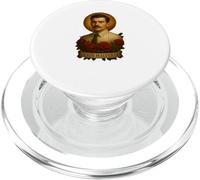 Jesús Malverde Portrait de saint populaire mexicain Art réaliste PopSockets PopGrip pour MagSafe
