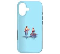 Jésus Marche sur l'eau Les Disciples dans Le Bateau de Pierre Chrétien Coque pour iPhone 17