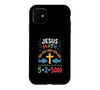 Jésus Math Loaves and Fish Miracle Faith Coque pour iPhone 11
