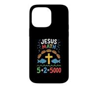 Jésus Math Loaves and Fish Miracle Faith Coque pour iPhone 14 Pro Max