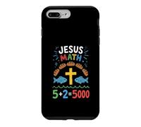 Jésus Math Loaves and Fish Miracle Faith Coque pour iPhone 7 Plus/8 Plus