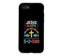 Jésus Math Loaves and Fish Miracle Faith Coque pour iPhone SE (2020) / 7/8