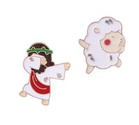Jésus Messie Épingles Émaillées Épinglette Foi Chrétienne Icônes Broches À Insignes Broche Pour Vêtements Décor Foi Chrétienne Icônes Broche Revers