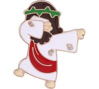 Jésus Messie Pins De Revers Cartoon Jésus Brooches Pin Badge De Foi Chrétienne Pour Vêtements Bag Gift