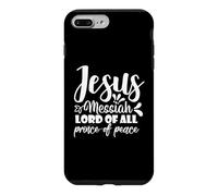 Jésus Messie Seigneur de Tous Prince de la Paix Bible chrétienne Coque pour iPhone 7 Plus/8 Plus