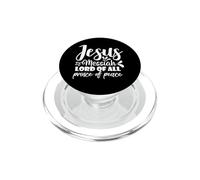 Jésus Messie Seigneur de Tous Prince de la Paix Bible chrétienne PopSockets PopGrip pour MagSafe