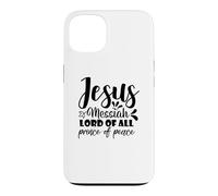 Jésus Messie Seigneur de Tous Prince de la Paix Foi chrétienne Coque pour iPhone 13