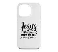 Jésus Messie Seigneur de Tous Prince de la Paix Foi chrétienne Coque pour iPhone 13 Pro