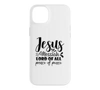 Jésus Messie Seigneur de Tous Prince de la Paix Foi chrétienne Coque pour iPhone 14 Plus