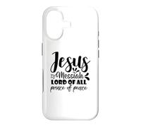 Jésus Messie Seigneur de Tous Prince de la Paix Foi chrétienne Coque pour iPhone 17
