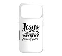 Jésus Messie Seigneur de Tous Prince de la Paix Foi chrétienne Coque pour iPhone 17 Pro