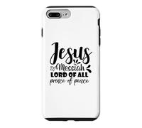 Jésus Messie Seigneur de Tous Prince de la Paix Foi chrétienne Coque pour iPhone 7 Plus/8 Plus