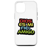 Jesús mi fiel Amigo Dios ES fiel Con Los Que Le Son fieles Coque pour iPhone 12/12 Pro
