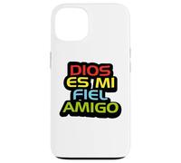 Jesús mi fiel Amigo Dios ES fiel Con Los Que Le Son fieles Coque pour iPhone 13