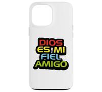 Jesús mi fiel Amigo Dios ES fiel Con Los Que Le Son fieles Coque pour iPhone 13 Pro Max