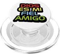 Jesús mi fiel Amigo Dios ES fiel Con Los Que Le Son fieles PopSockets PopGrip pour MagSafe