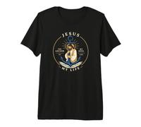 Jésus Mon Ancre Inspiration Chrétienne T-Shirt Haut de Gamme