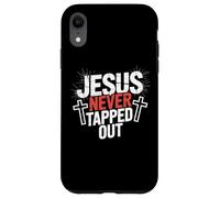 Jésus n'aura jamais Fait Appel à la Lutte chrétienne Coque pour iPhone XR