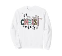 Jésus Noël Chrétiens Hommes et Femmes Qui Aiment Dieu Christ Sweatshirt
