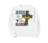 Jésus Noël Chrétiens Hommes et Femmes Qui Aiment Dieu Christ Sweatshirt
