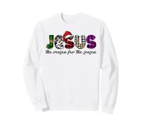 Jésus Noël Chrétiens Hommes et Femmes Qui Aiment Dieu Christ Sweatshirt