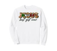 Jésus Noël Chrétiens Hommes et Femmes Qui Aiment Dieu Christ Sweatshirt