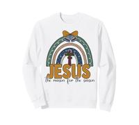 Jésus Noël Chrétiens Hommes et Femmes Qui Aiment Dieu Christ Sweatshirt