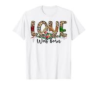 Jésus Noël Chrétiens Hommes et Femmes Qui Aiment Dieu Christ T-Shirt