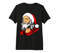 Jésus Noël/Père Noël Jésus T-Shirt Haut de Gamme