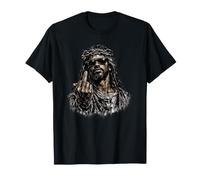 Jésus Noir, Christianisme, Église, Christ, Jésus T-Shirt
