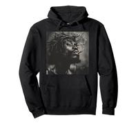 Jésus Noir Fume, christianisme, église, Christ, Jésus Sweat à Capuche