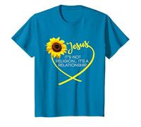 Jésus non-religion Une relation Foi chrétienne Cadeau de T-Shirt