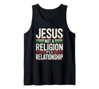 Jesus Not A Religion It's A Relationship Débardeur