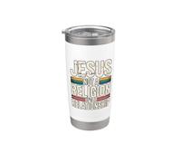 Jesus Not A Religion It's A Relationship Gobelet isotherme en acier inoxydable double paroi